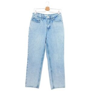 Good American Women's '90s Duster Straight Leg Jean‎ Size 6/28 Classic Blue 951